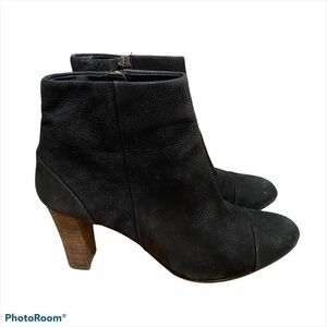 Cole Haan Suede Black Heels Women’s Sz 7 Boots